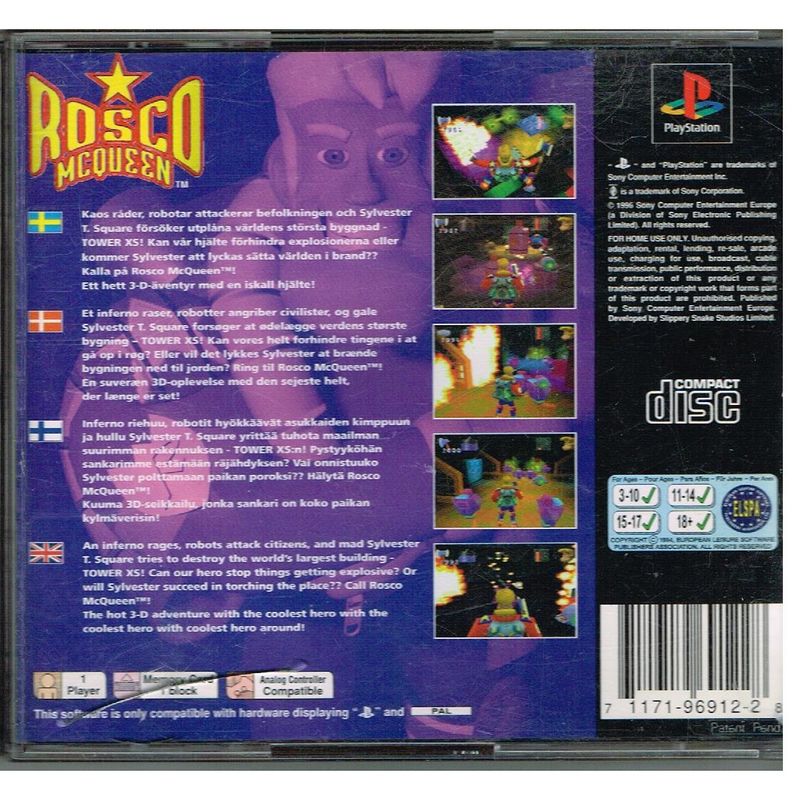 ROSCO MCQUEEN PS1