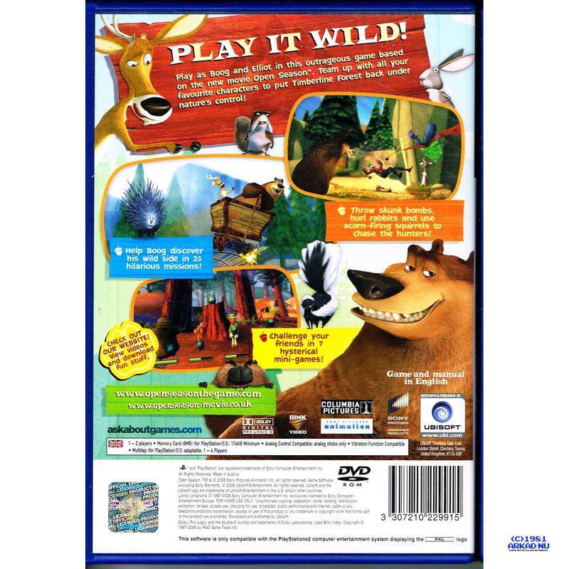 OPEN SEASON PS2