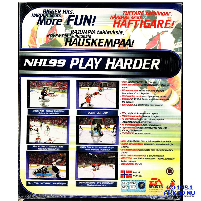 NHL 99 PC BIGBOX NORDISK