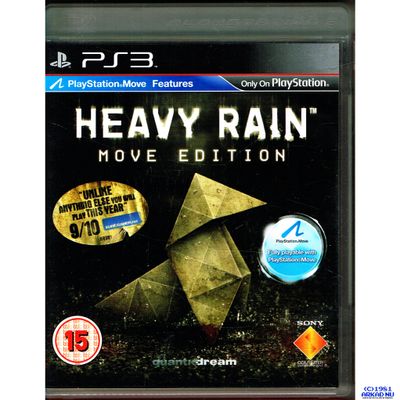 HEAVY RAIN MOVE EDITION PROMO PS3