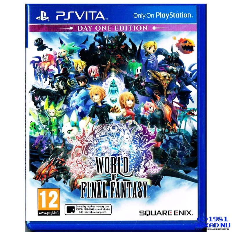 WORLD OF FINAL FANTASY DAY ONE EDITION PS VITA