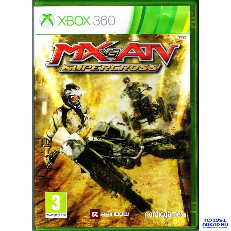 MX VS ATV SUPERCROSS XBOX 360