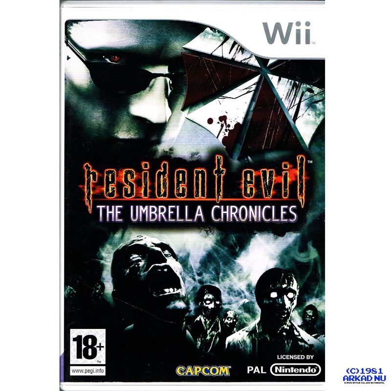 RESIDENT EVIL THE UMBRELLA CHRONICLES WII