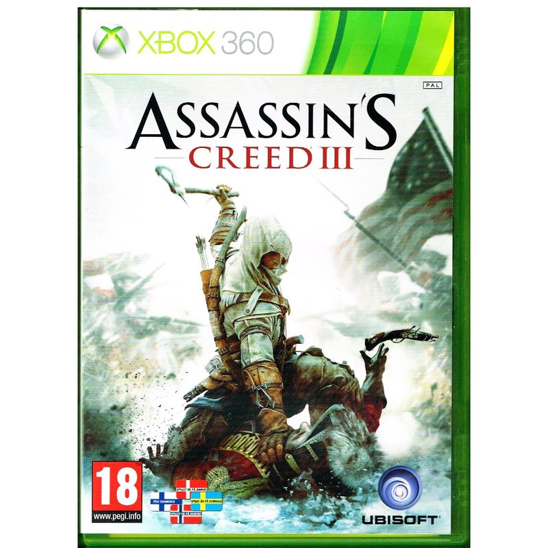 ASSASSINS CREED III XBOX 360