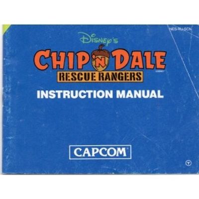 CHIP N DALE RESCUE RANGERS NES SCN