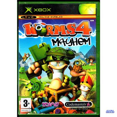 WORMS 4 MAYHEM XBOX