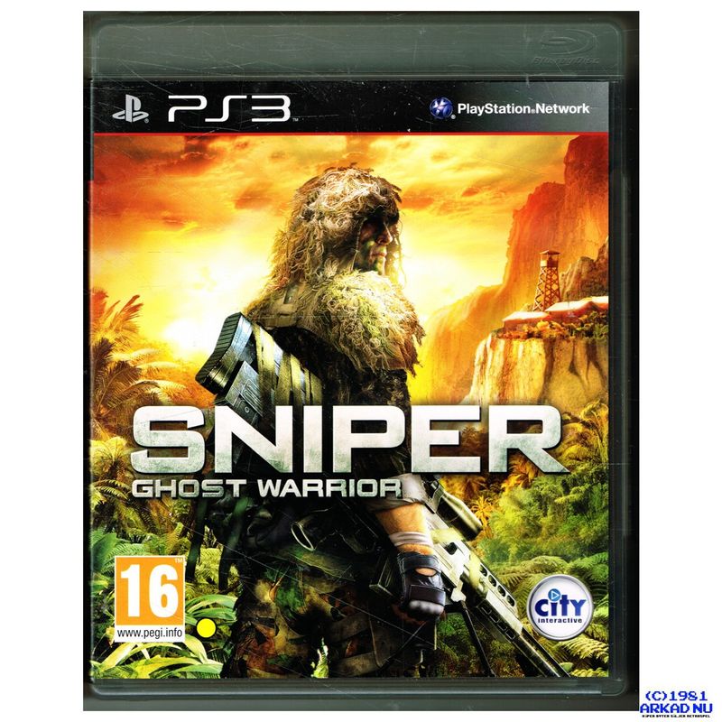 SNIPER GHOST WARRIOR PS3