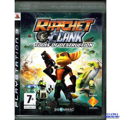 RATCHET AND CLANK TOOLS OF DESTRUCTION PS3