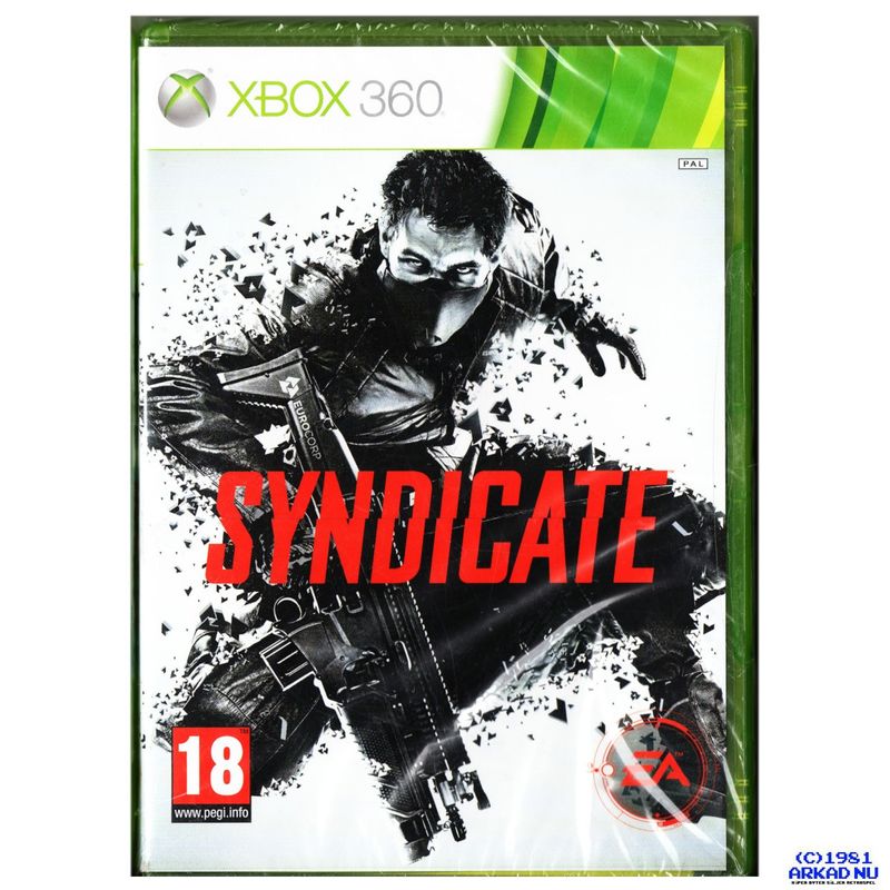 SYNDICATE XBOX 360 NYTT