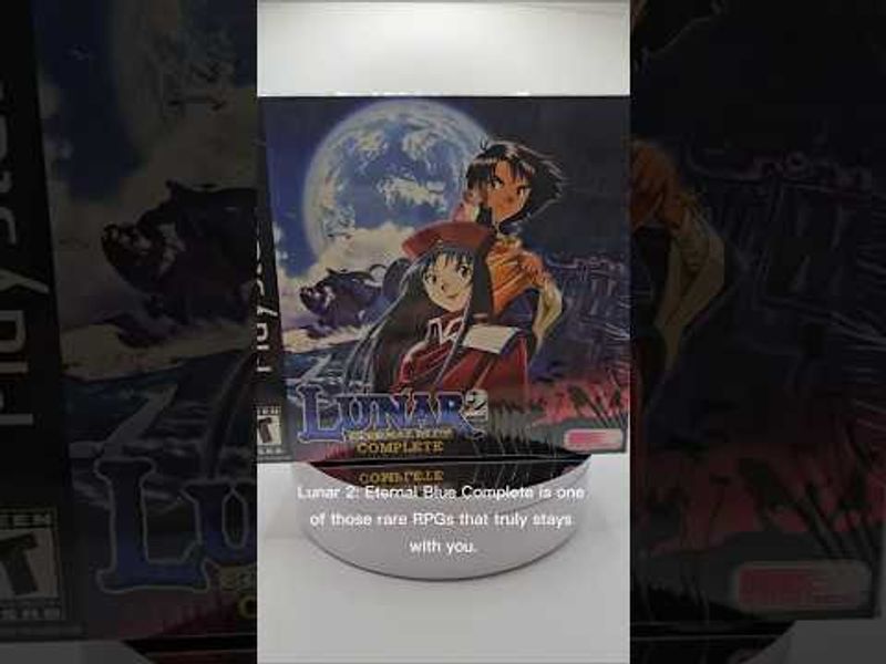 LUNAR 2 ETERNAL BLUE COMPLETE PS1 NTSC USA SEALED