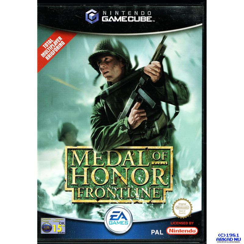 MEDAL OF HONOR FRONTLINE GAMECUBE