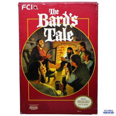 THE BARDS TALE NES REV-A USA