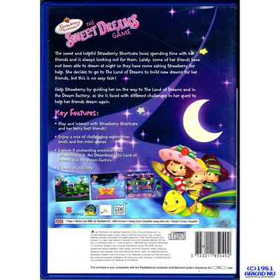 STRAWBERRY SHORTCAKE THE SWEET DREAMS GAME PS2