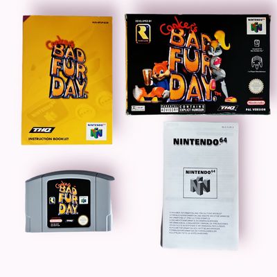 CONKER'S BAD FUR DAY N64