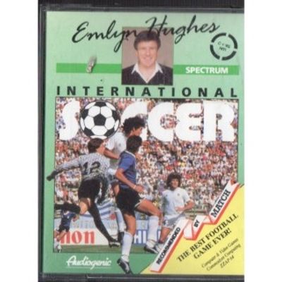 EMLYN HUGHES INTERNATIONAL SOCCER ZX SPECTRUM