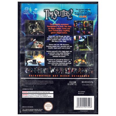 TIME SPLITTERS 2 GAMECUBE