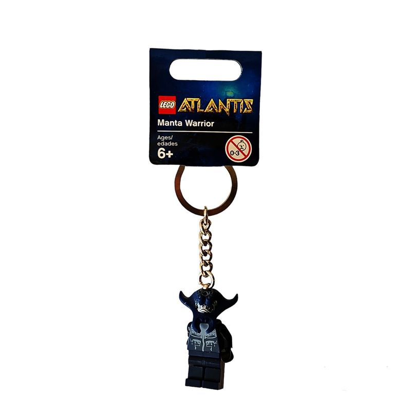 LEGO ATLANTIS MANTA WARRIOR KEYCHAIN 852775