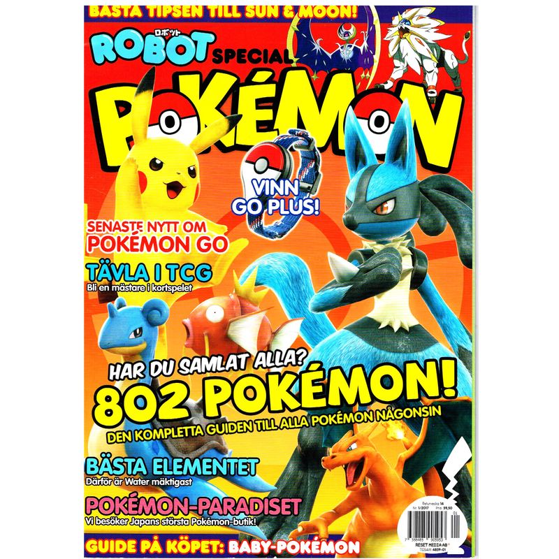 ROBOT SPECIAL POKEMON NR 1 2017