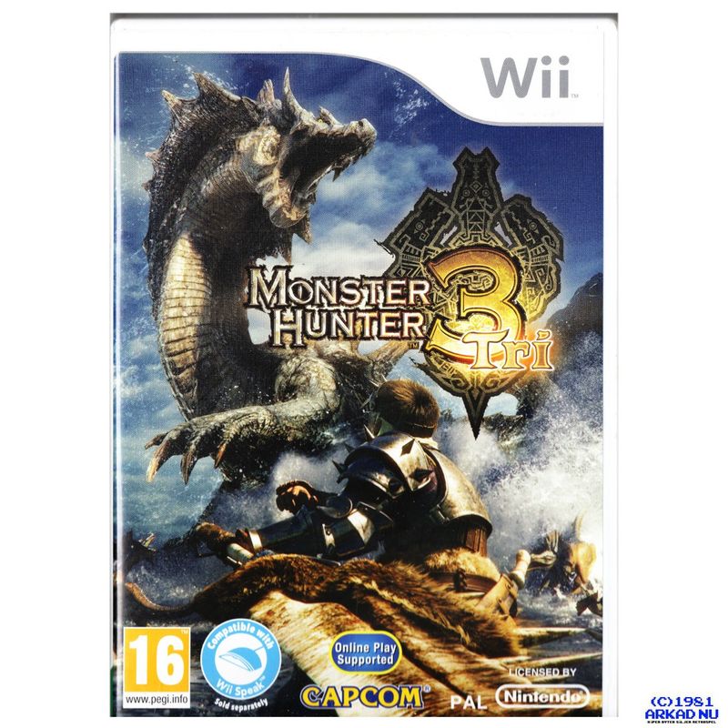 MONSTER HUNTER 3 TRI WII