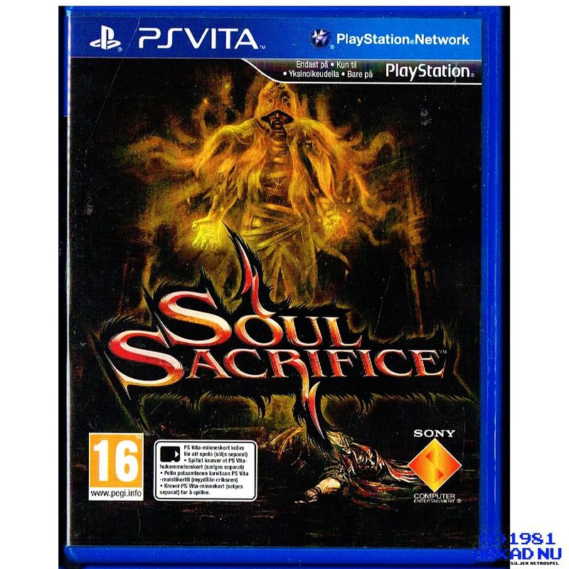 SOUL SACRIFICE PS VITA