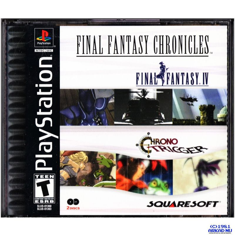 FINAL FANTASY CHRONICLES PS1 NTSC USA