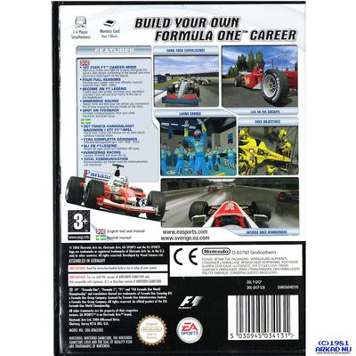 F1 CAREER CHALLENGE GAMECUBE