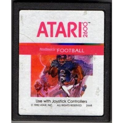 REAL SPORT FOOTBALL ATARI 2600