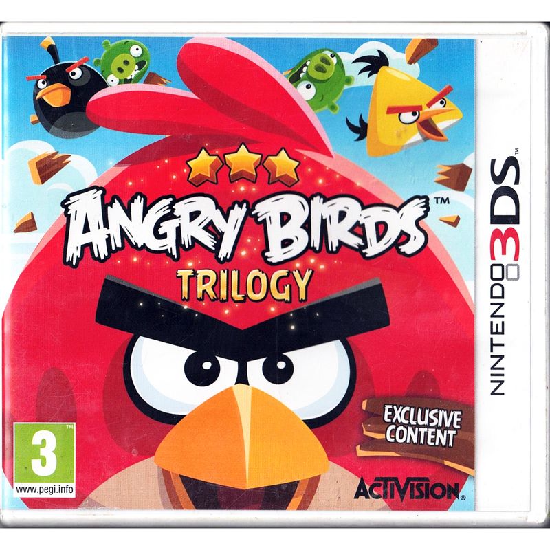 ANGRY BIRDS TRILOGY 3DS