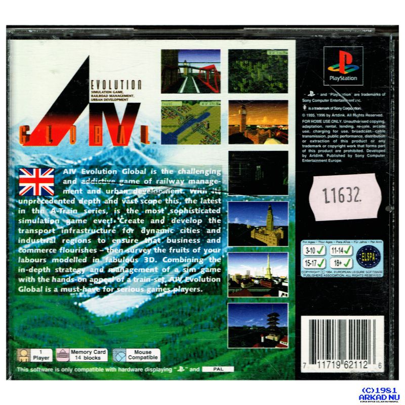 A IV EVOLUTION GLOBAL PS1