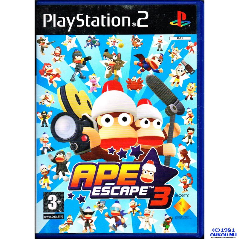 APE ESCAPE 3 PS2 PROMO