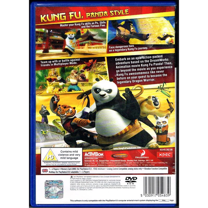 KUNG FU PANDA PS2