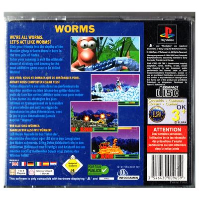 WORMS PS1