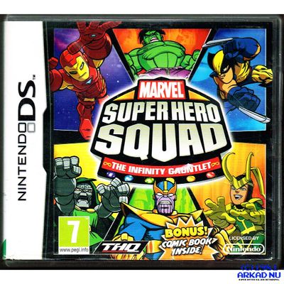 MARVEL SUPER HERO SQUAD THE INFINITY GAUNTLET DS