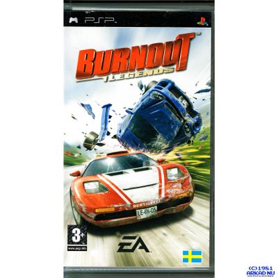 BURNOUT LEGENDS PSP