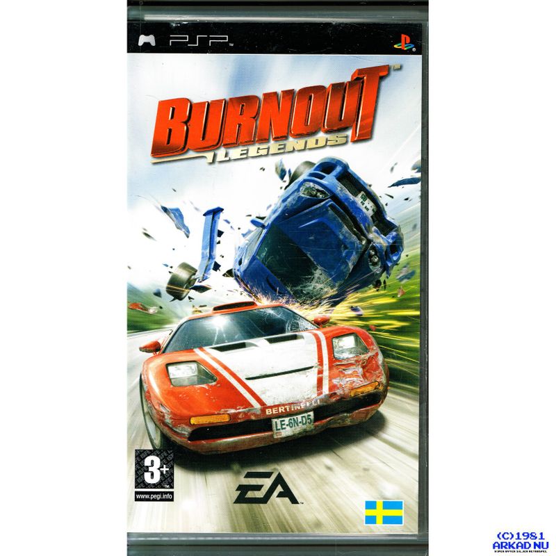 BURNOUT LEGENDS PSP