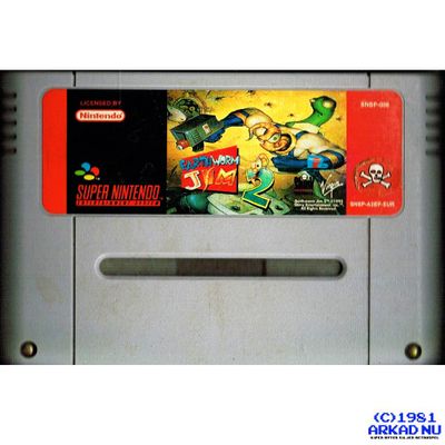 EARTHWORM JIM 2 SNES