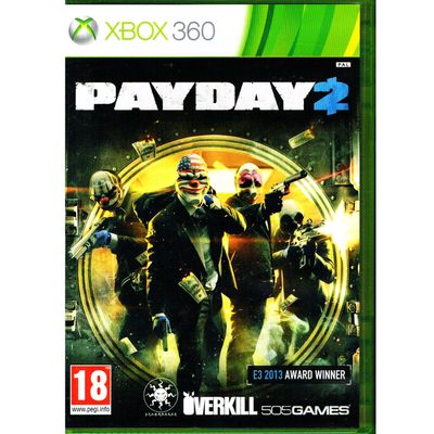 PAYDAY 2 XBOX 360