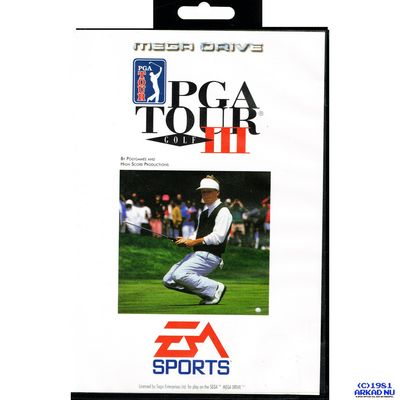 PGA TOUR GOLF III MEGADRIVE