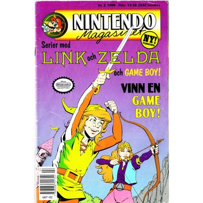 NINTENDO MAGASINET NR 2 1990