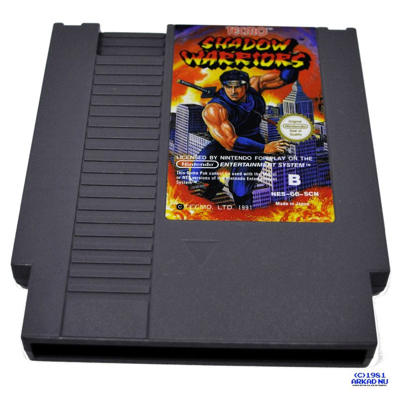 SHADOW WARRIORS (NINJA GAIDEN) NES SCN