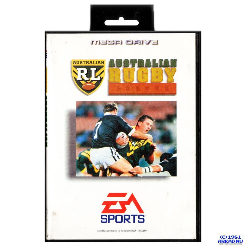 AUSTRALIAN RUGBY LEAGUE MEGADRIVE