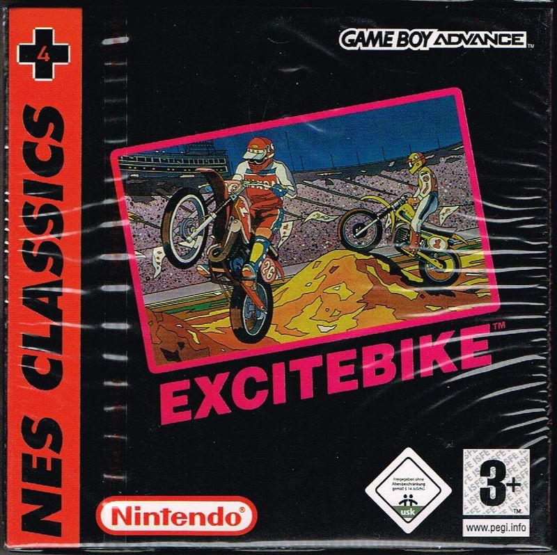 EXCITEBIKE NES CLASSICS GAMEBOY ADVANCE