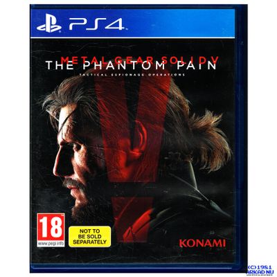 METAL GEAR SOLID V THE PHANTOM PAIN PS4