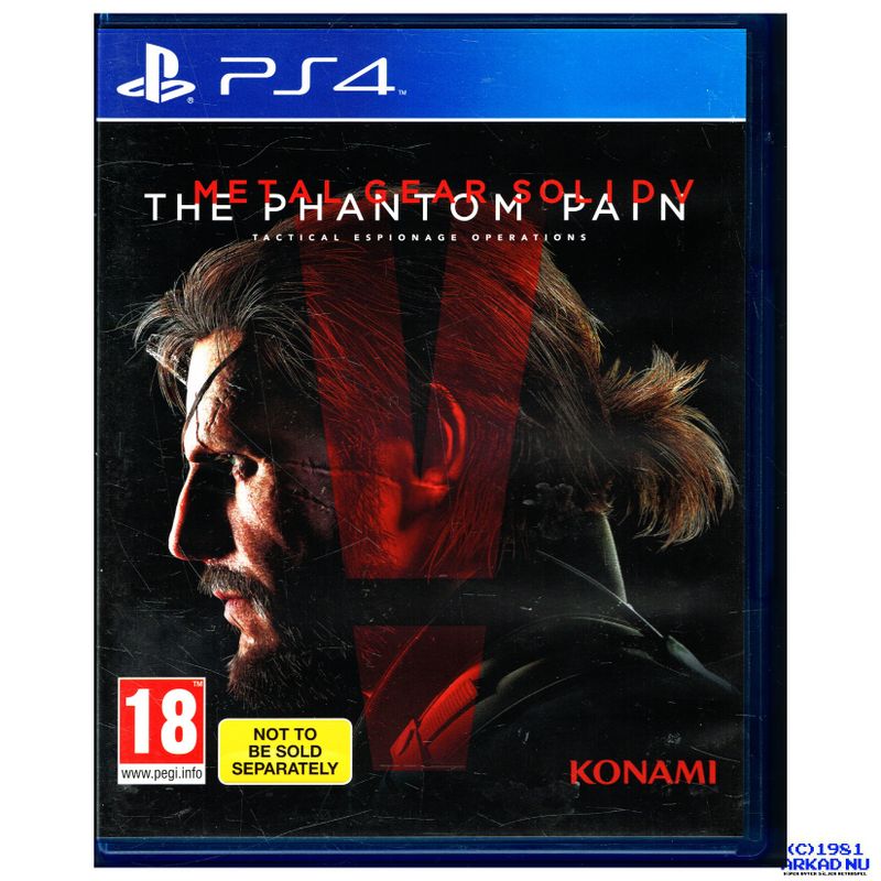 METAL GEAR SOLID V THE PHANTOM PAIN PS4