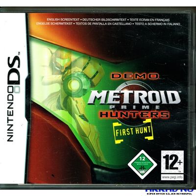 METROID PRIME HUNTERS DEMO DS