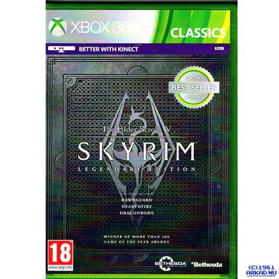 THE ELDER SCROLLS V SKYRIM LEGENDARY EDITION XBOX 360