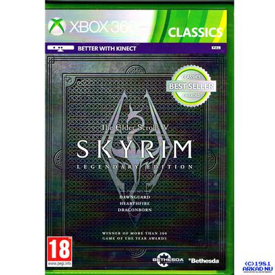 THE ELDER SCROLLS V SKYRIM LEGENDARY EDITION XBOX 360