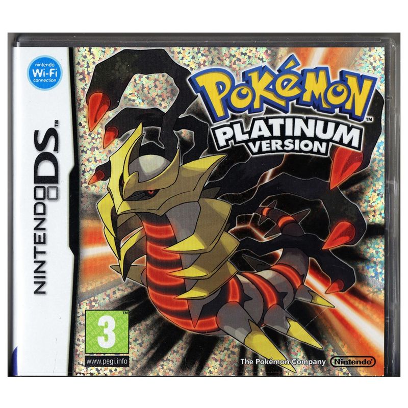 POKEMON PLATINUM VERSION DS SVENSK UTGÅVA