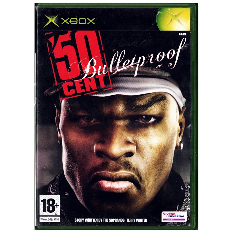 50 CENT BULLETPROOF XBOX