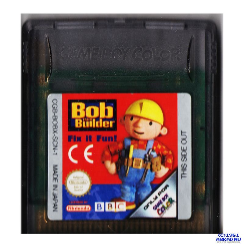 BOB THE BUILDER FIX IT FUN GAMEBOY COLOR SCN